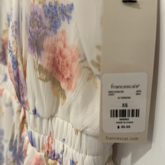Floral XS Sundress. Francesca's Mi Ami. - Picture 6 of 6